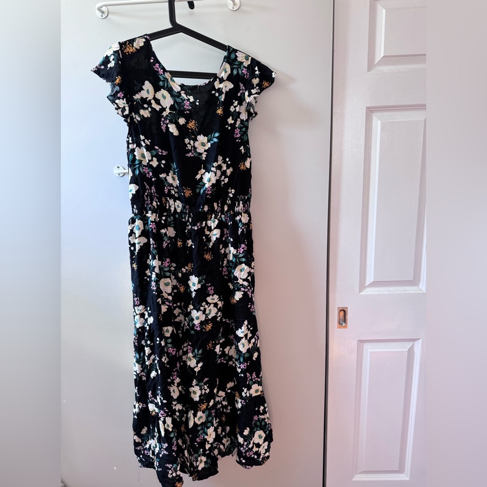 3XL floral dress